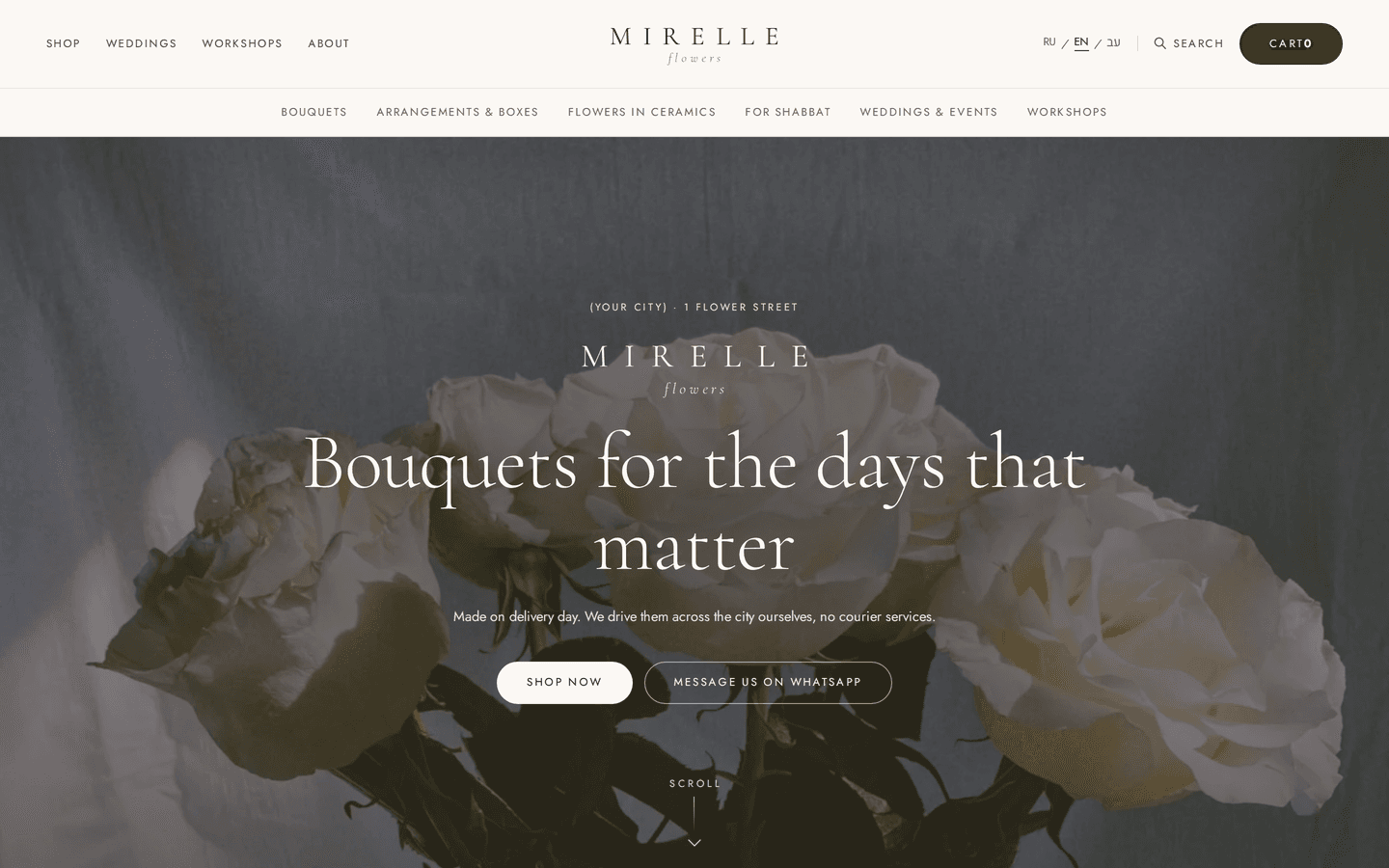 MIRELLE flowers